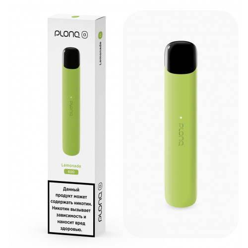 Электронная сигарета Plonq Alpha Lemonade (Плонг Альфа Лимонад)